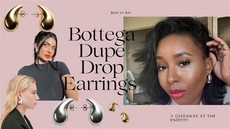 amazon bottega dupe earrings